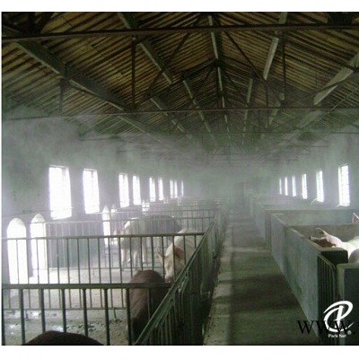 畜牧業(yè)養(yǎng)殖場噴霧降溫噴藥消毒殺菌防疫霧化機