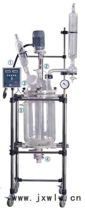 榮偉  玻璃冷凝器廠家  玻璃冷凝器 玻璃列管冷凝器  玻璃盤管冷凝器 玻璃管道
