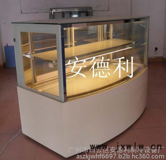 供應(yīng)安德利 D型扇形蛋糕柜  保鮮柜壓縮機(jī)  銅管  風(fēng)冷  圖