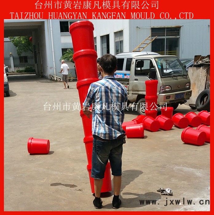 供應注射成型 注塑機模具 20L 18公斤 16kg機油桶模具，潤滑脂桶模具