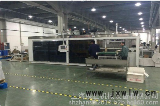 上海展仕機械 PLC控制負壓多工位全自動吸塑機