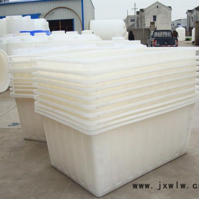 方形塑料水箱蓄水箱 滾塑PE水箱塑料容器 塑料方箱90L