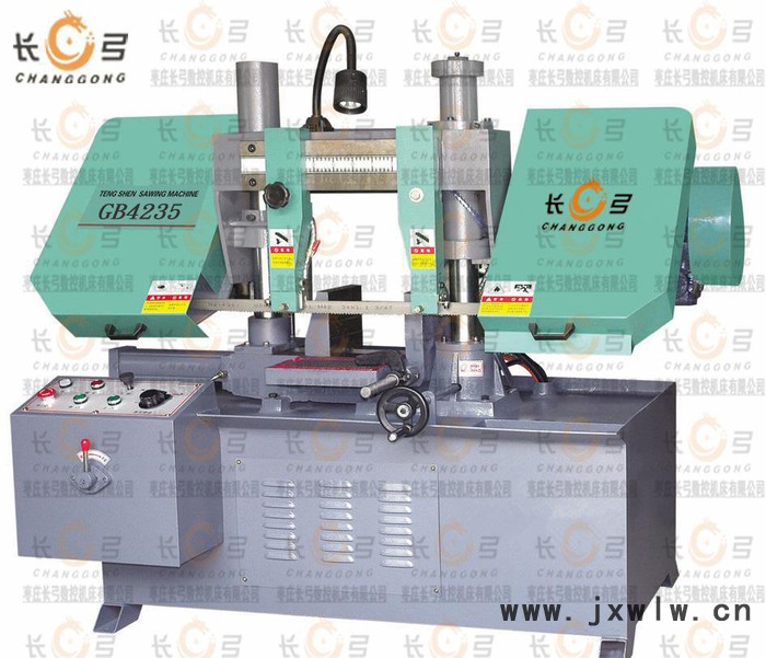 長弓機(jī)床  GB4235帶鋸床 金屬帶鋸床 **價(jià)廉帶鋸床
