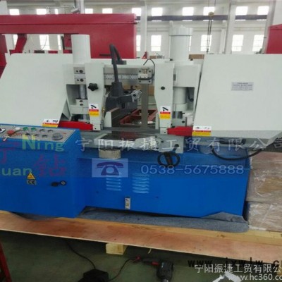 【推薦】GB4228 **金屬帶鋸床 臥式雙立柱鋸床 數(shù)控帶鋸床