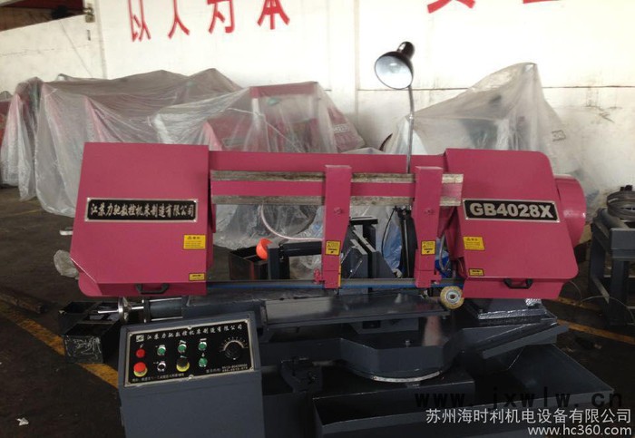 蘇州高品質(zhì) GB4028X 江蘇力馳 63轉(zhuǎn)角度帶鋸床