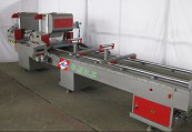 華諾機(jī)器LJZ2-450*3700鋸床，斷橋鋁門窗設(shè)備型號(hào)，雙頭切割鋸報(bào)價(jià)