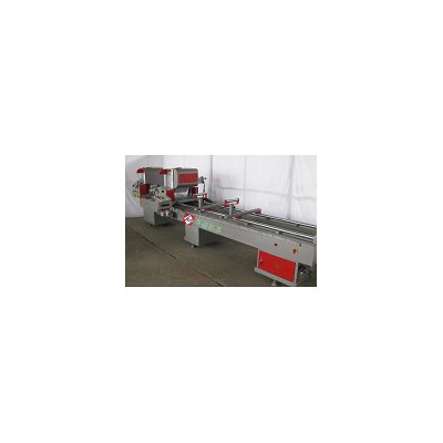 華諾機器LJZ2-450*3700鋸床，斷橋鋁門窗設備型號，雙頭切割鋸報價