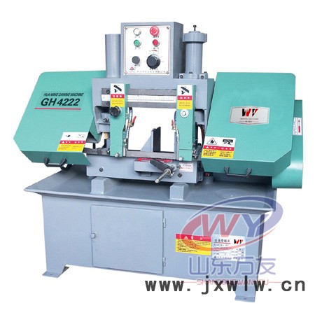 供應(yīng)山東滕州萬友機(jī)床GH4222雙柱帶鋸床