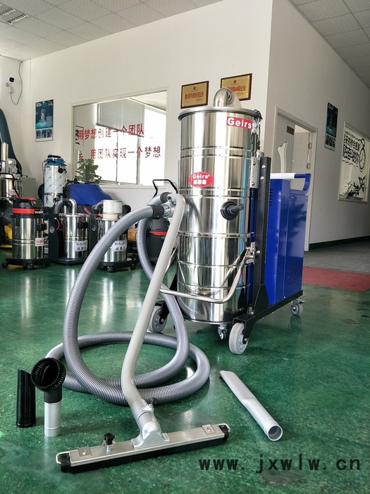 振瑞斯PY7加工制造車間吸粉塵鐵渣鐵屑拉絲機(jī)配套用大功率工業(yè)吸塵器 移動式吸塵機(jī)