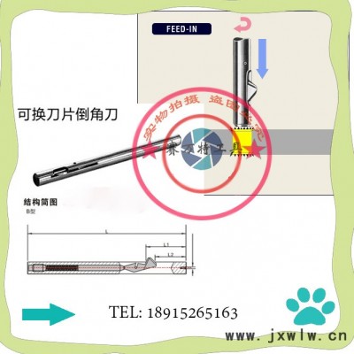 數(shù)控刀具孔去毛刺倒角刀 雙面倒角去毛**具 形似好優(yōu)利 **
