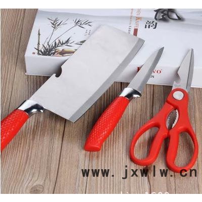 3件套刀 廚房刀具 禮品套刀 實用套刀 水果刀百年薔薇套刀