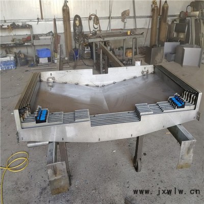 機(jī)床防護(hù)罩生產(chǎn)廠家 立式加工中心鋼板防護(hù)罩 德馬吉加工中心鈑金防塵罩 量大優(yōu)惠