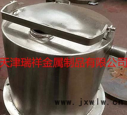 加工定制304不銹鋼料桶 機箱機柜鈑金加工 不銹鋼翻邊桶