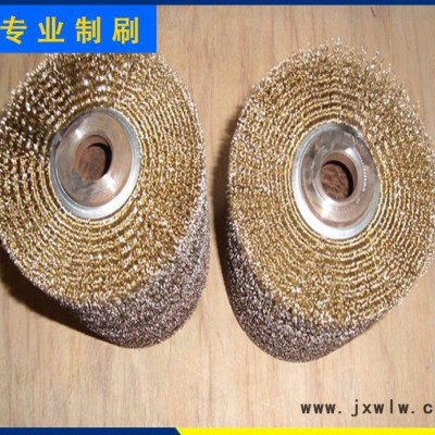 直銷去金屬毛刺鋼絲刷輥 拋光機鋼絲輥 除銹鋼絲滾刷