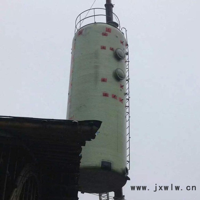 正澤興 玻璃鋼除塵脫硫塔 玻璃鋼防腐脫硫塔 工業(yè)爐脫硫塔 磚廠用靜電除塵器 ?？诿摿蛩? title=