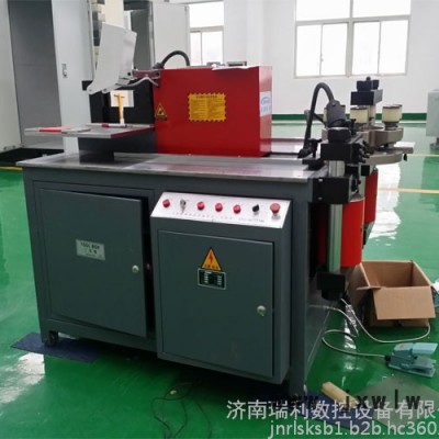 濟南瑞利 數(shù)控多功能銅排校平機 經(jīng)濟型母線機 母線沖剪壓花機 母線彎排機 數(shù)控多功能銅排加工機