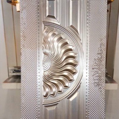新型框架式防盜門壓花機 LEAD雙動門面壓花成型設備 出口液壓機