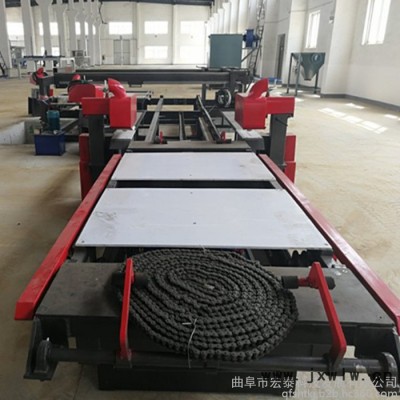 宏泰全自動(dòng)玻鎂板切邊鋸 全自動(dòng)縱橫四邊鋸邊機(jī)