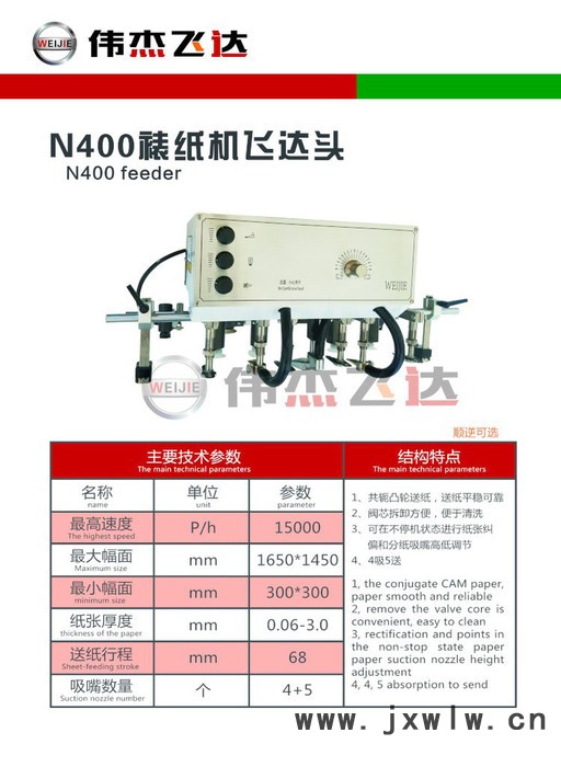 偉杰N400  覆膜機模切機