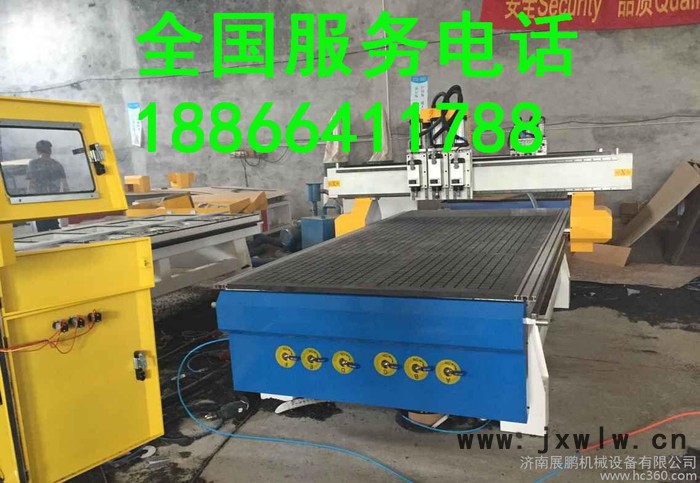 板式家具雕刻機 木工雕刻機櫥柜雕刻機-自動雙工位覆膜機
