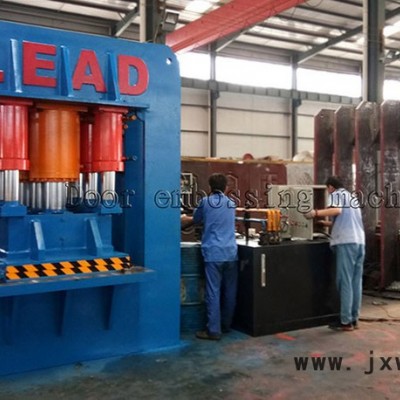 LEAD 防盜門液壓機(jī) 不銹鋼板壓花壓紋機(jī)
