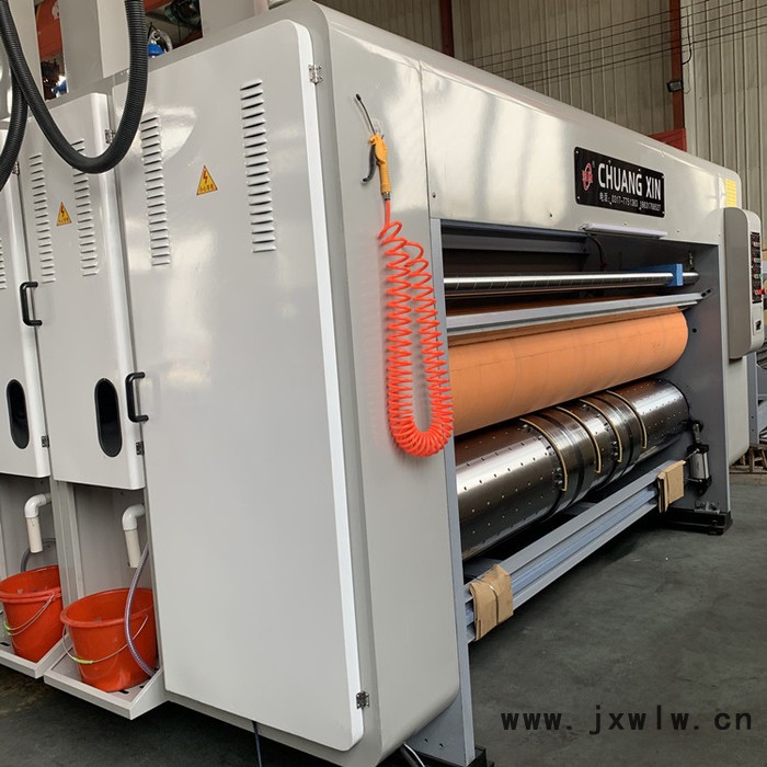 CX-1228 高速三色紙箱印刷機(jī) 瓦楞紙箱印刷模切機(jī) 定制全自動(dòng)模切機(jī)