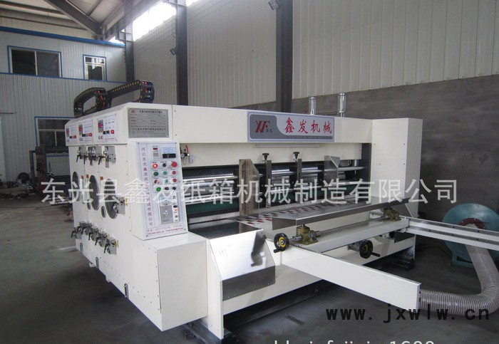 紙箱機械 半自動轉(zhuǎn)輪開槽機雙色印刷開槽機