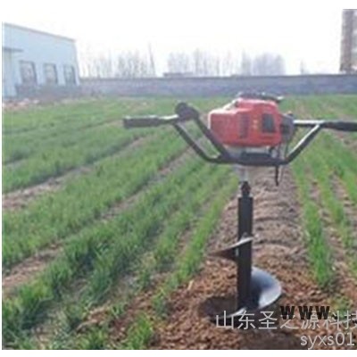 冰層上打孔機葡萄種植埋樁挖穴 批發(fā)挖坑機