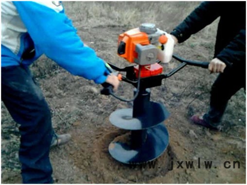 大直徑立式挖坑機 手持式栽樹鉆孔機 ljxy 全優(yōu)新型打孔機