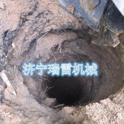 黃山植樹挖坑機 農(nóng)用機械拖拉機 大功率園林栽樹打孔機大量供應植樹挖坑機