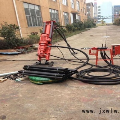 萬達(dá)KQD100操作簡單無塵氣動(dòng)潛孔鉆機(jī) 山地鉆孔注漿鉆機(jī) 小型垂直鉆鑿打孔機(jī)