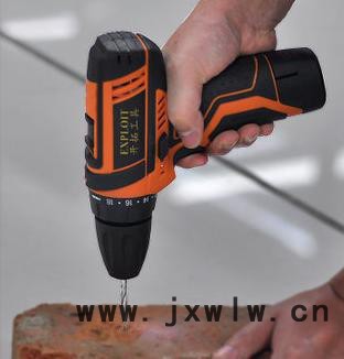 開拓充電式家用多功能電動(dòng)正反調(diào)速12v鋰電夾頭手電鉆