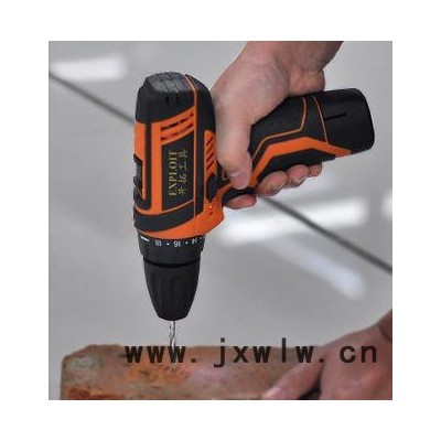 開拓充電式家用多功能電動(dòng)正反調(diào)速12v鋰電夾頭手電鉆