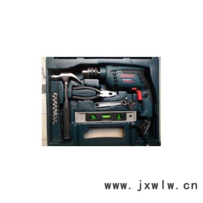 博世(Bosch)沖擊鉆 電鉆套裝（正反轉(zhuǎn)電子調(diào)速 GSB10RE 10mm)-JR