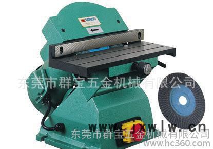 原裝臺灣鷹牌砂布輪倒角機VCF-500S，電動倒角機