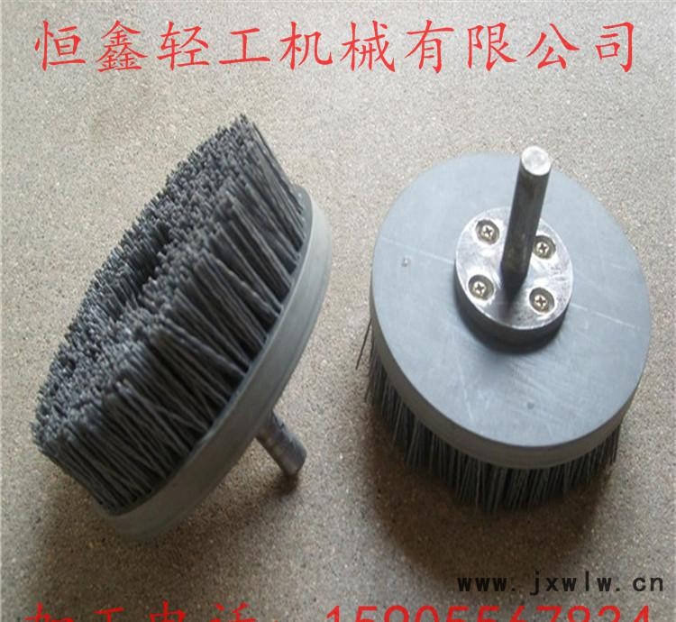 定制 豬鬃劍麻鋼絲清洗拋光修邊機(jī)械工業(yè)圓盤刷 杜邦絲毛刷盤