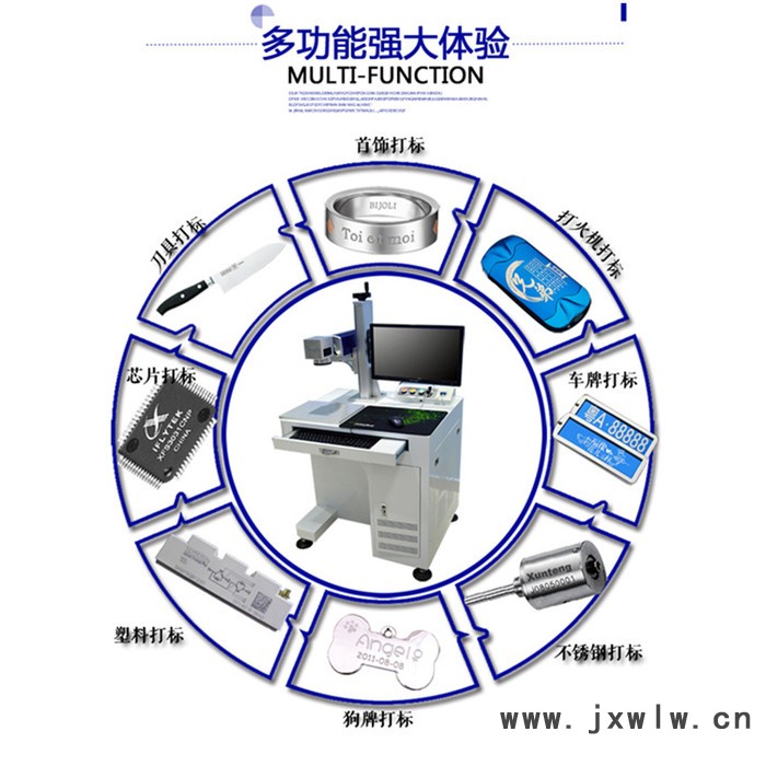 紐芬奇 光纖激光打標(biāo)機(jī)金屬激光刻字 鐳雕機(jī)金屬標(biāo)牌工藝小型激光打標(biāo)機(jī)