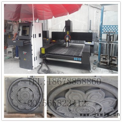 石材雕刻機(jī)，石材深度浮雕雕刻機(jī)，石材刻字機(jī)                本臺(tái)機(jī)器采用380V電壓控制 （220