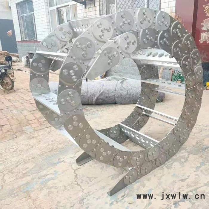 滄州宏泰定制雕刻機床配件傳動鏈 金屬坦克鏈等歡迎咨詢