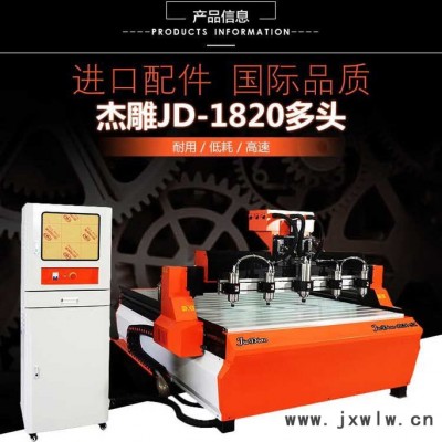 東莞廠家供應1820多頭木工浮雕機，高配置木工雕花機，木門雕刻機價格