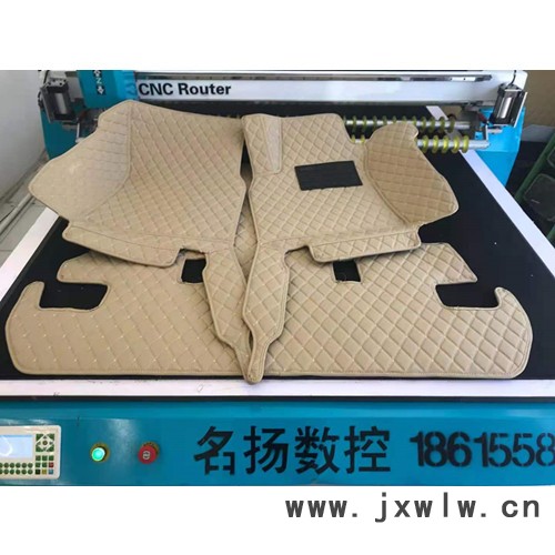 名揚 廠家定制 汽車腳墊旋轉(zhuǎn)刀裁剪切割機，大包圍后備箱墊，360軟包數(shù)控切割機
