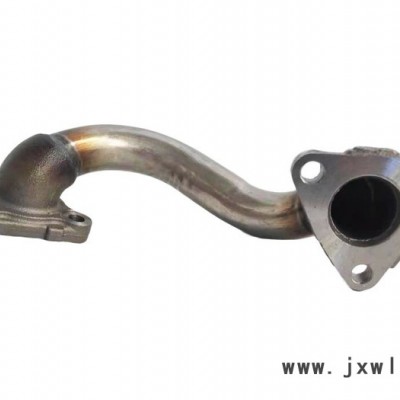 HITACHI/日立-日立挖掘機(jī)配件-五十鈴發(fā)動機(jī)配件-五十鈴4HK1/ZX200-3廢氣管-EGR冷卻管接到排氣歧管