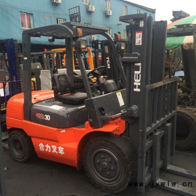 供應(yīng)**二手合力3T 3.5T升高4米柴油叉車 環(huán)保發(fā)動機