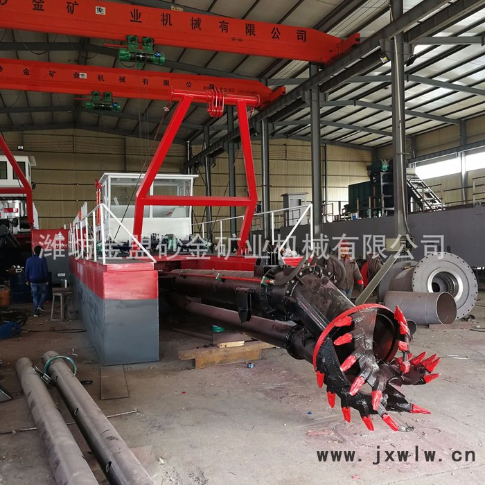 江蘇河道抽沙船 8寸尾礦庫小型抽沙船使用多大馬力發(fā)動(dòng)機(jī)