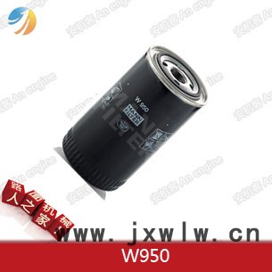 曼牌濾清器W950機(jī)濾適用道依茨發(fā)動機(jī)01174419，適用壽力和韓國慶元空壓機(jī)