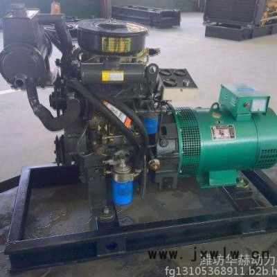 濰柴15KW船用柴油發(fā)電機(jī)組 濰坊小型漁船專用 無(wú)刷15千瓦發(fā)動(dòng)機(jī)