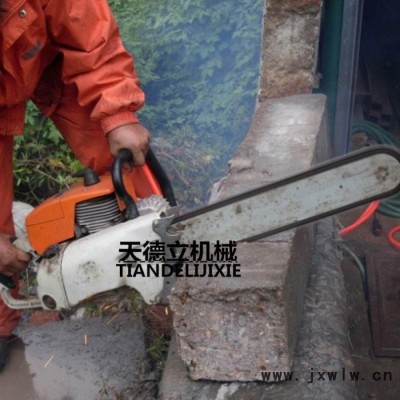 50公分長(zhǎng)汽油金剛石鏈鋸 070發(fā)動(dòng)機(jī)二沖程個(gè)石頭鏈條鋸 濕式切割機(jī)