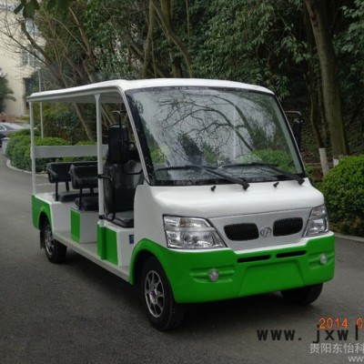 河池燃油觀光車買 熱線：4008 757800，中置后驅發(fā)動機燃油觀光車機，動力提升20%，東怡燃油車14座、11座