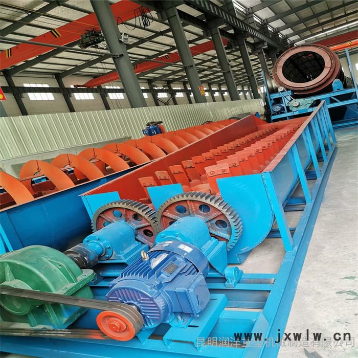 雙軸洗石機(jī) 槽式礦石淤泥清洗分離設(shè)備 云南雙軸洗礦機(jī)價(jià)格 尺寸可定制