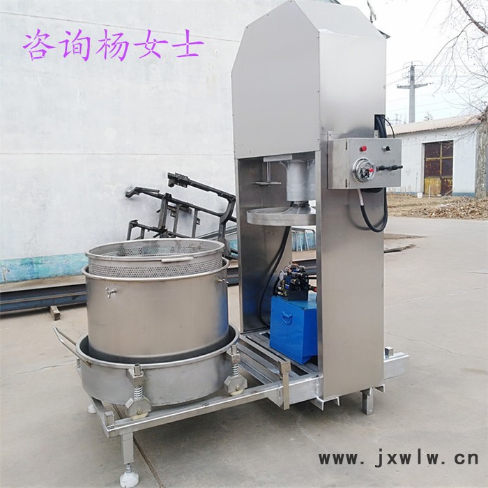 訂做出口壓榨過濾設(shè)備 椰肉、葡萄榨汁機(jī)  水果壓榨機(jī)  液壓壓榨機(jī)  自動化程度高